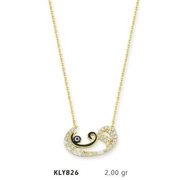 Harem Altın KLY826 14 Ayar Altın Vav Kolye