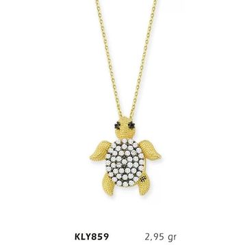 Harem Altın KLY859 14 Ayar Kaplumbağa Altın Kolye