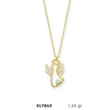 Harem Altın KLY860 14 Ayar Melek Altın Kolye