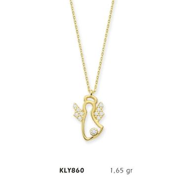 Harem Altın KLY860 14 Ayar Melek Altın Kolye