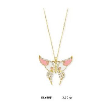 Harem Altın KLY885 14 Ayar Altın Melek Kanadı Kolye