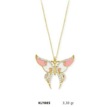 Harem Altın KLY885 14 Ayar Altın Melek Kanadı Kolye