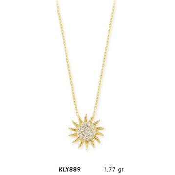 Harem Altın KLY889 14 Ayar Altın Güneş Kolye