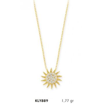 Harem Altın KLY889 14 Ayar Altın Güneş Kolye