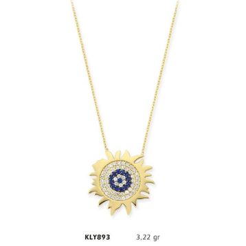 Harem Altın KLY893 14 Ayar Altın Güneş Kolye