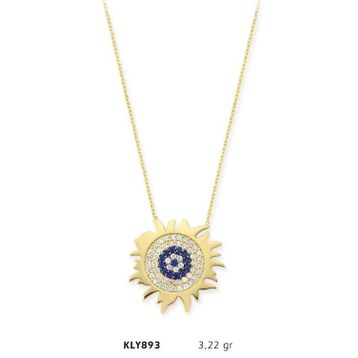 Harem Altın KLY893 14 Ayar Altın Güneş Kolye