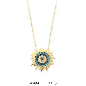Harem Altın KLY894 14 Ayar Altın Güneş Kolye
