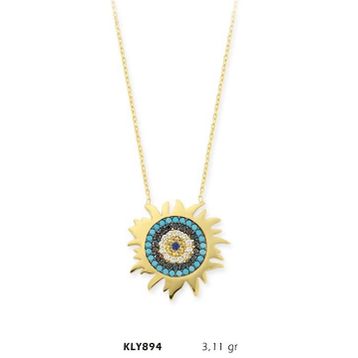 Harem Altın KLY894 14 Ayar Altın Güneş Kolye