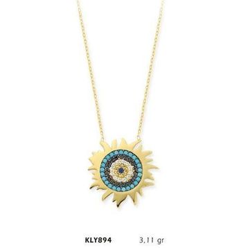 Harem Altın KLY894 14 Ayar Altın Güneş Kolye