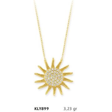 Harem Altın KLY899 14 Ayar Altın Güneş Kolye