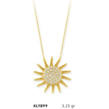 Harem Altın KLY899 14 Ayar Altın Güneş Kolye