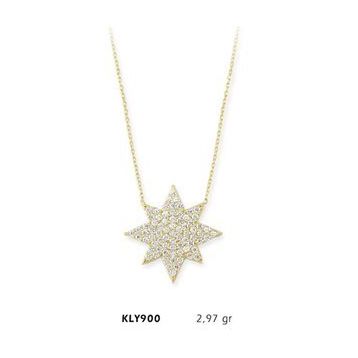 Harem Altın KLY900 14 Ayar Altın Güneş Kolye