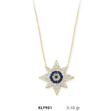 Harem Altın KLY901 14 Ayar Altın Güneş Kolye