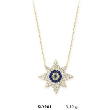 Harem Altın KLY901 14 Ayar Altın Güneş Kolye