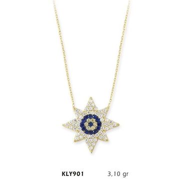Harem Altın KLY901 14 Ayar Altın Güneş Kolye