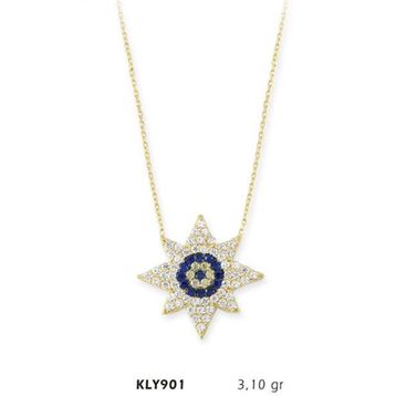 Harem Altın KLY901 14 Ayar Altın Güneş Kolye
