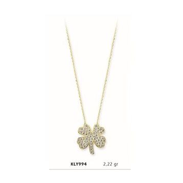 Harem Altın KLY994 14 Ayar Altın Yonca Kolye