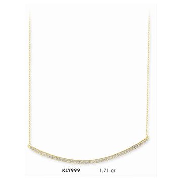 Harem Altın KLY999 14 Ayar Altın Tek Sıra Kolye