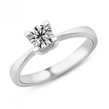 Harem Altın PR100 0.51 ct F Renk Hrd Sertifikalı Pırlanta Tektaş Yüzük