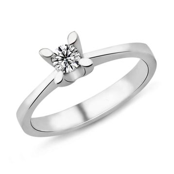 Harem Altın PR109 0.40 ct F Renk Hrd Sertifikalı Pırlanta Tektaş Yüzük
