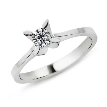 Harem Altın PR119 0.28 ct F Renk Pırlanta Tektaş Yüzük