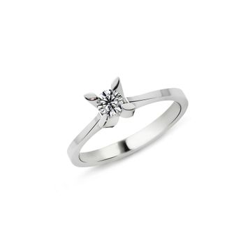 Harem Altın PR119 0.28 ct F Renk Pırlanta Tektaş Yüzük