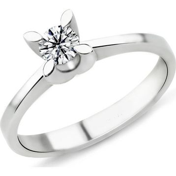 Harem Altın PR125 0.32 ct F Renk Hrd Sertifikalı Pırlanta Tektaş Yüzük