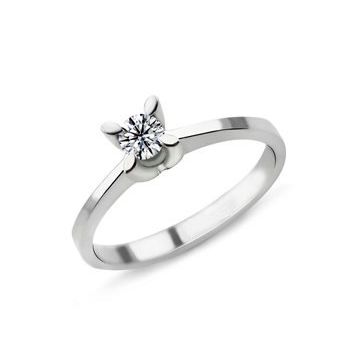 Harem Altın PR142 0.18 ct G Renk Pırlanta Tektaş Yüzük