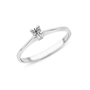 Harem Altın PR160 0.17 ct D Renk Pırlanta Tektaş Yüzük