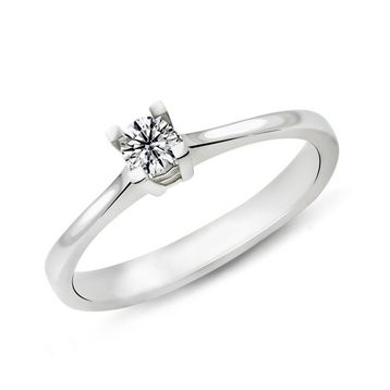 Harem Altın PR162 0.28 ct F Renk Pırlanta Tektaş Yüzük