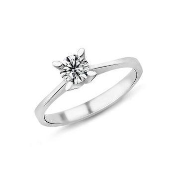 Harem Altın PR165 0.53 ct D Renk Hrd Sertifikalı Pırlanta Tektaş Yüzük