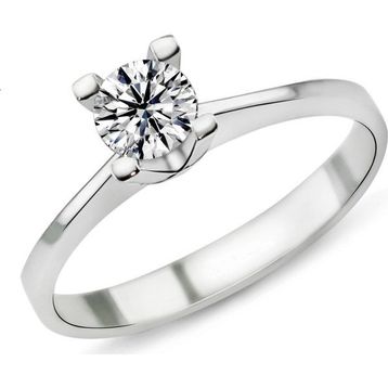 Harem Altın PR167 0.71 ct D Renk Hrd Sertifikalı Pırlanta Tektaş Yüzük
