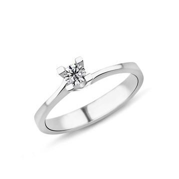 Harem Altın PR168 0.21 ct D Renk Pırlanta Tektaş Yüzük