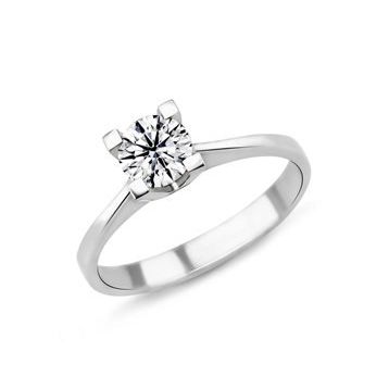 Harem Altın PR171 0.90 ct D Renk Hrd Sertifikalı Pırlanta Tektaş Yüzük