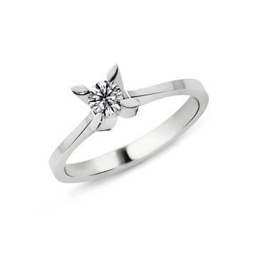 Harem Altın PR172 0.37 ct E Renk Hrd Sertifikalı Pırlanta Tektaş Yüzük