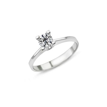 Harem Altın PR180 0.62 ct F Renk Hrd Sertifikalı Pırlanta Tektaş Yüzük