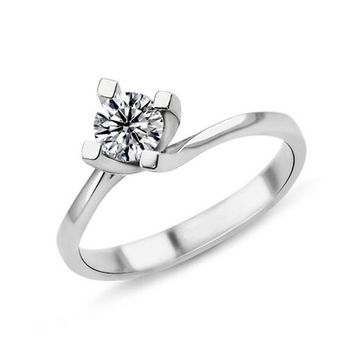 Harem Altın PR181 0.60 ct E Renk Hrd Sertifikalı Pırlanta Tektaş Yüzük