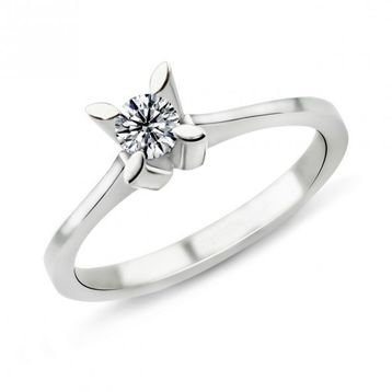 Harem Altın PR192 0.16 ct E Renk Pırlanta Tektaş Yüzük
