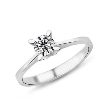 Harem Altın PR195 0.35 ct F Renk Hrd Sertifikalı Pırlanta Tektaş Yüzük