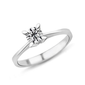 Harem Altın PR217 0.34 ct F Renk Hrd Sertifikalı Pırlanta Tektaş Yüzük