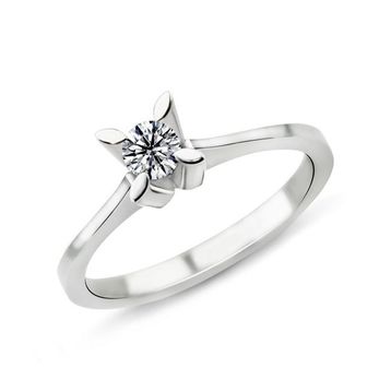 Harem Altın PR219 0.20 ct F Renk Pırlanta Tektaş Yüzük