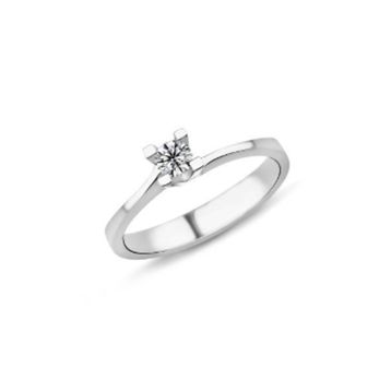 Harem Altın PR220 0.18 ct F Renk Pırlanta Tektaş Yüzük