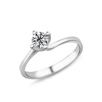 Harem Altın PR230 0.62 ct E Renk Hrd Sertifikalı Pırlanta Tektaş Yüzük