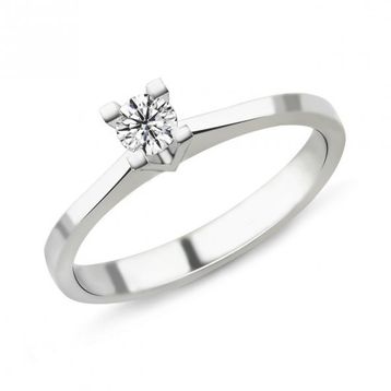 Harem Altın PR232 0.21 ct G Renk Pırlanta Tektaş Yüzük