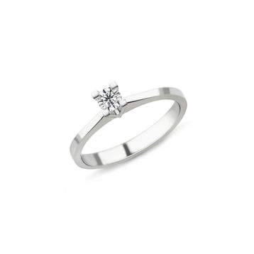 Harem Altın PR237 0.16 ct F Renk Pırlanta Tektaş Yüzük