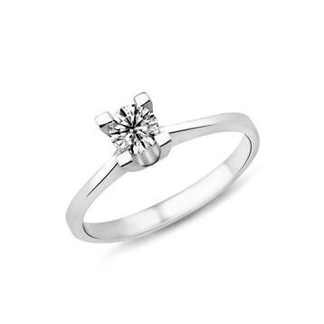 Harem Altın PR261 0.38 ct F Renk Hrd Sertifikalı Pırlanta Tektaş Yüzük