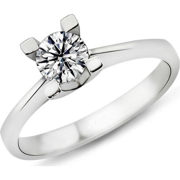 Harem Altın PR268 0.61 ct E Renk Hrd Sertifikalı Pırlanta Tektaş Yüzük