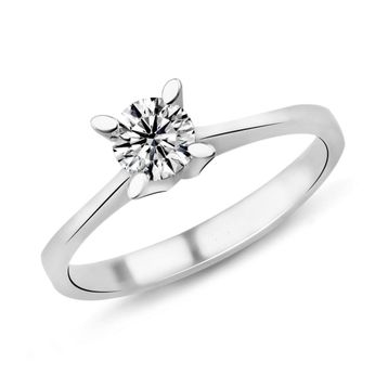 Harem Altın PR271 0.41 ct E Renk Hrd Sertifikalı Pırlanta Tektaş Yüzük