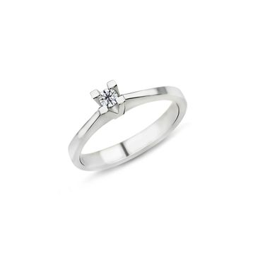 Harem Altın PR284 0.18 ct E Renk Pırlanta Tektaş Yüzük