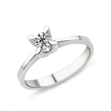 Harem Altın PR293 0.39 ct E Renk Hrd Sertifikalı Pırlanta Tektaş Yüzük